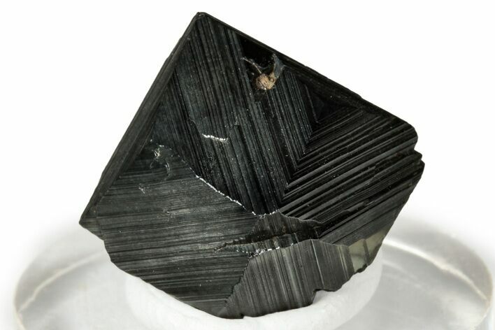 Striated Octahedral Magnetite Crystal - Utah #333966